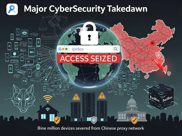 Google’s Domain Strike Dismantles Chinese Proxy Empire Fueling Kimwolf Botnet Menace