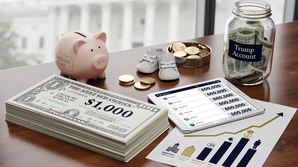 Trump Accounts Surge: 600,000 Families Rush to Claim $1,000 Baby Bonuses