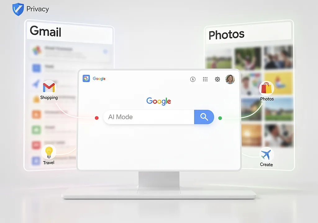 Google’s Search Turns Personal: AI Mode Taps Gmail, Photos for Tailored Answers