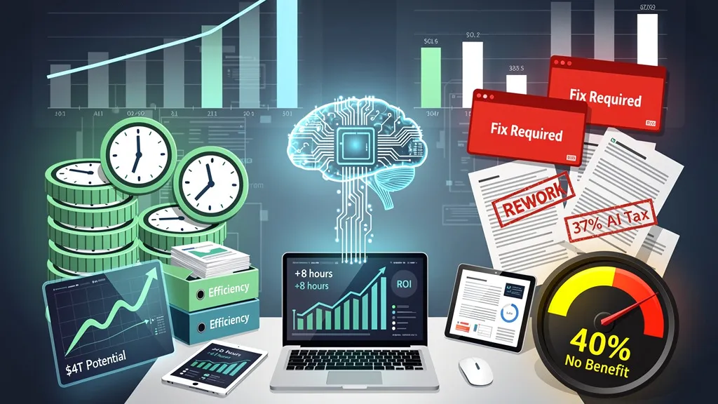 AI’s Productivity Chasm: Execs Claim Days Saved, Workers See ‘Tax’ on Time