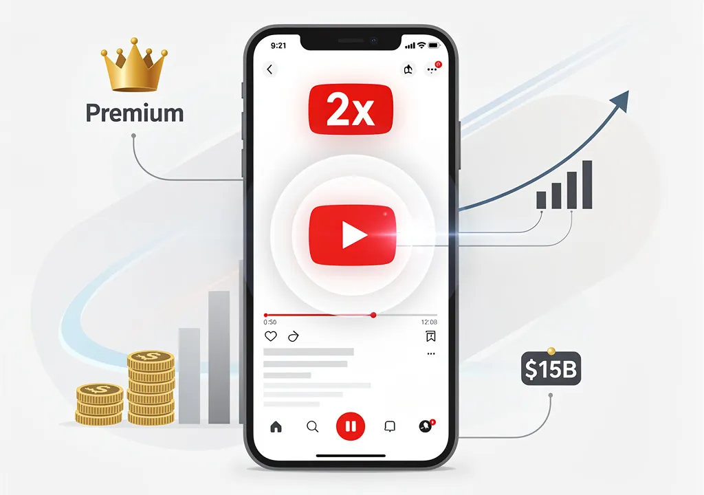 YouTube’s New Gambit: How Micro-Features and a $15 Billion Goal Are Redefining ‘Premium’