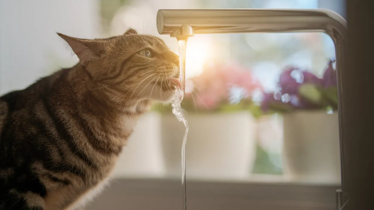 Do Cats Drink Water?
