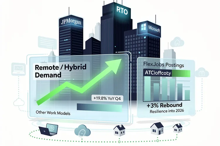 Remote Jobs Defy RTO Mandates: Demand Surges 19.8% in Late 2025