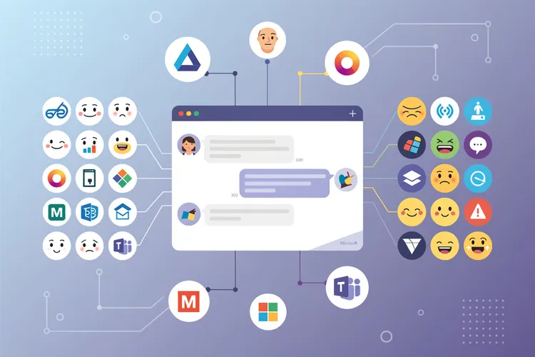 Microsoft Teams Branded Reactions: Corporate Identity Meets Digital Communication in High-Stakes Gambit