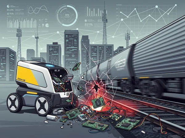 When Steel Meets Steel: The Catastrophic Collision That Exposed Autonomous Delivery’s Fatal Flaws
