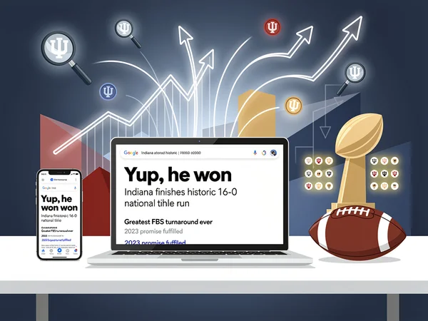 Google’s ‘Yup, He Won’ Nod to Cignetti Validates Epic Hoosiers Turnaround