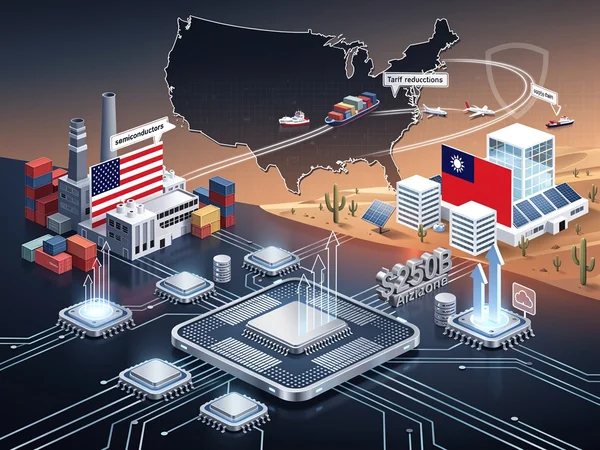 Taiwan’s $250 Billion Bet: Reshaping America’s Chip Powerhouse